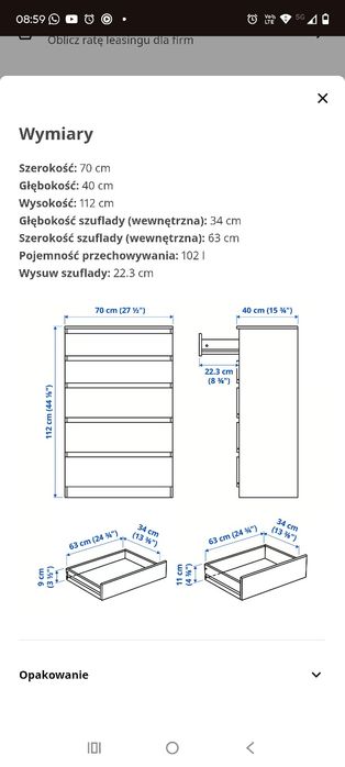 Komoda Ikea do sprzedania