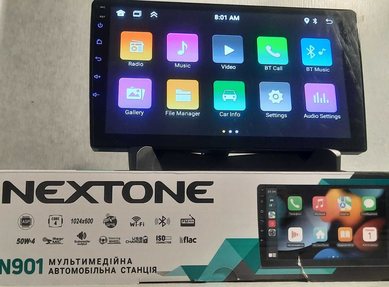 Автомагнітола Nextone N901 2GB/32Gb Android 12