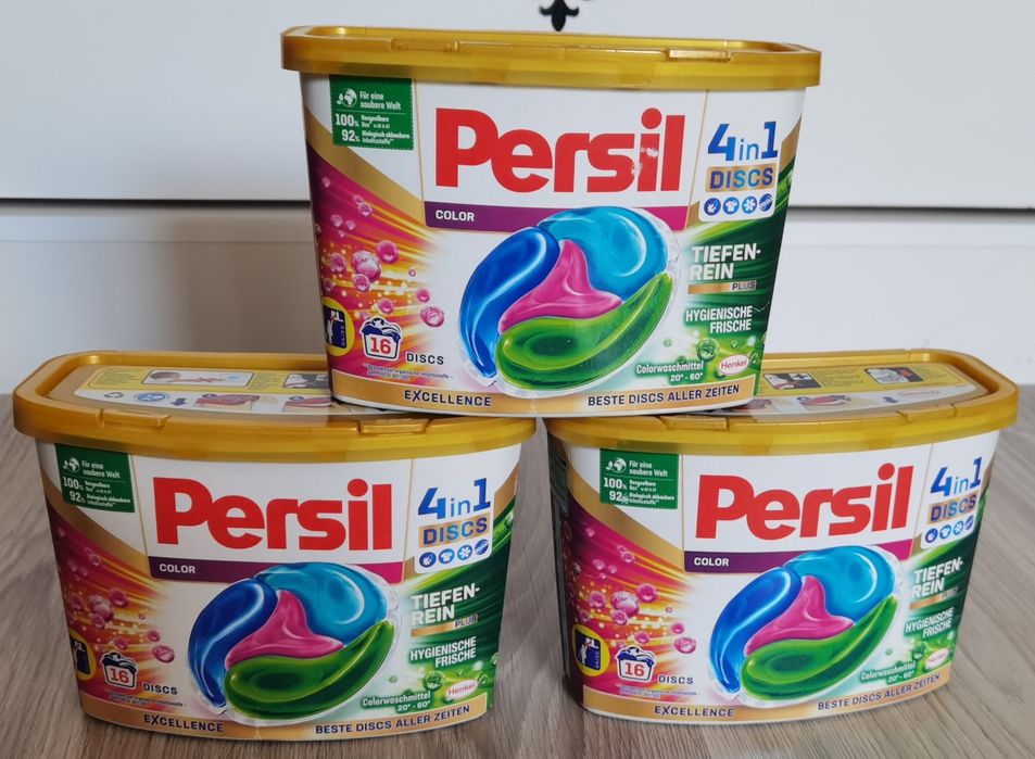 Persil Discs Color Kapsułki do Prania 4w1 - 3 opakowania
