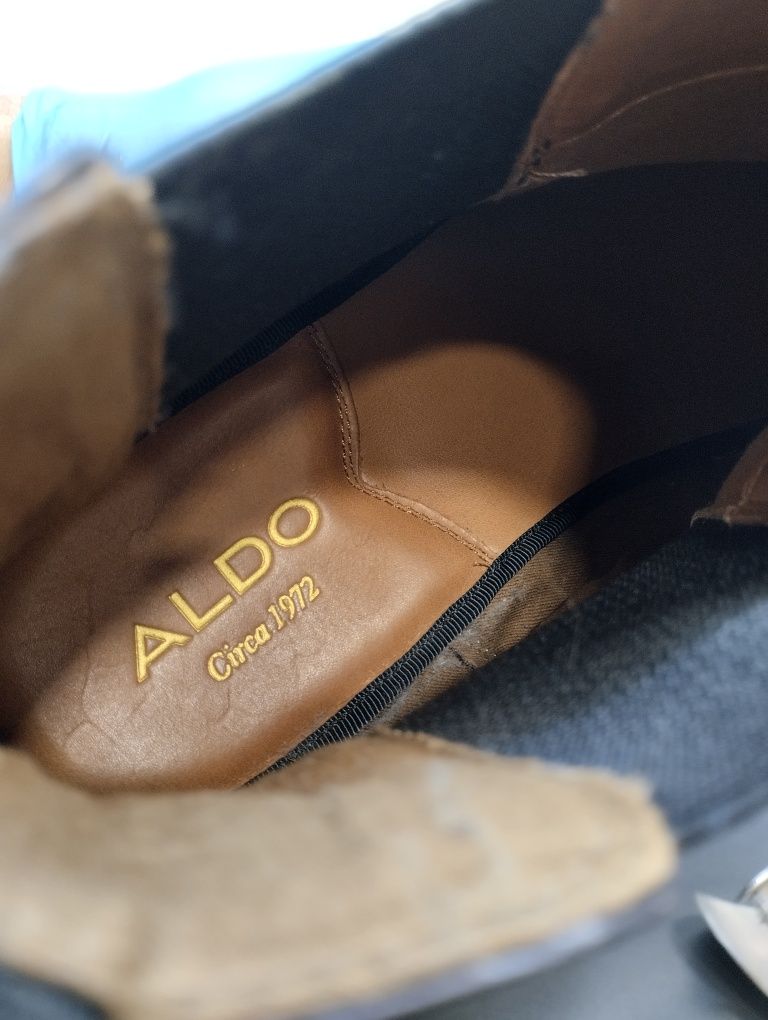 Ботинки кожаные Aldo