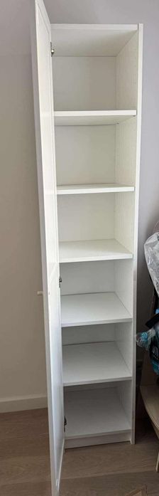 BILLY / OXBERG ikea regał z drzwiami półki