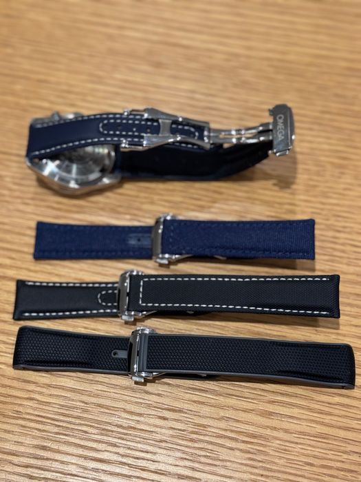 Pasek do omegi speedmaster 20mm + motylkowe zapięcie