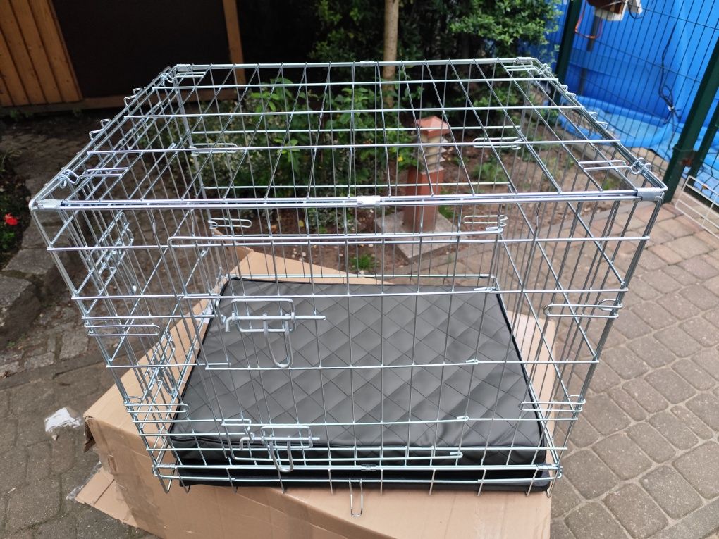 Klatka kennelowa S dla psa Trixie on Tour - 64x48x55 cm + materac
