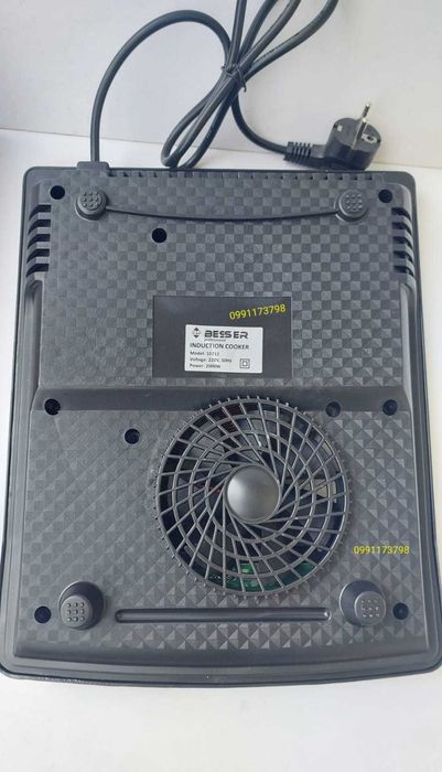 Плита індукційна склокерамічна поверхня Besser 10212 2000W 28.5*35.5см