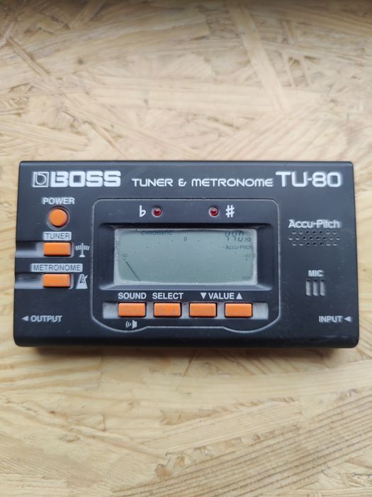 Тюнер та метроном BOSS TU-80