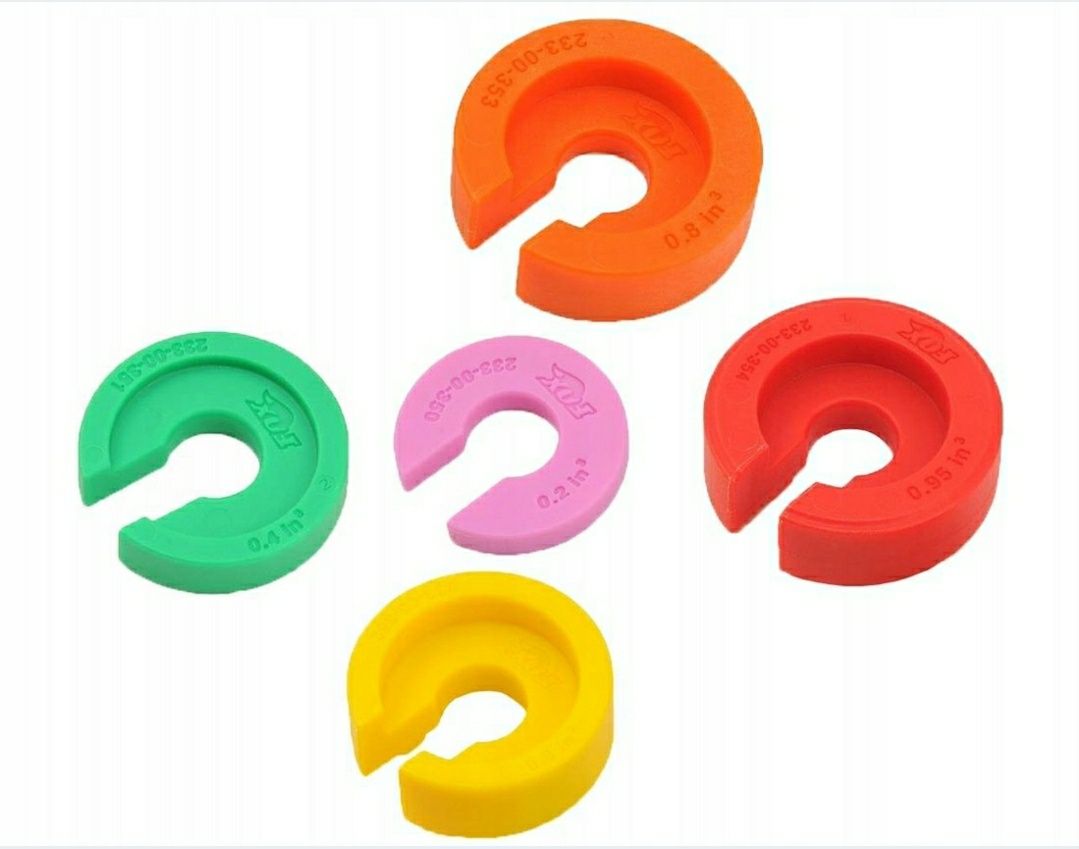 Zestaw tokenów fox damper volume spacer tuning kit amortyzator