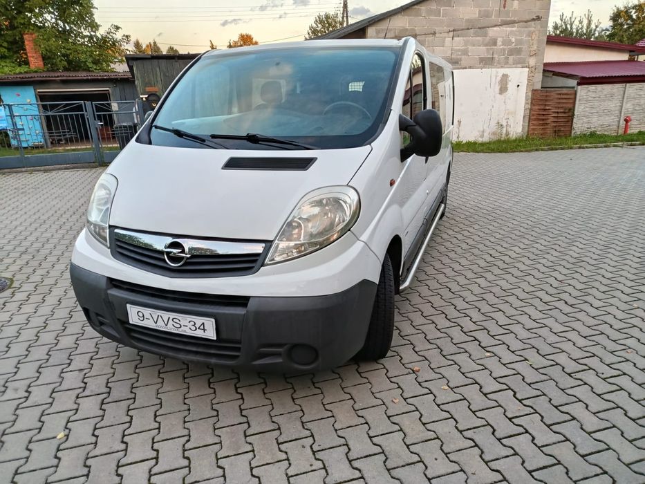 Opel Vivaro Trafic 2.0 DCI L2H1 Long.Brygadówka.6 osób.Piękny 2013
