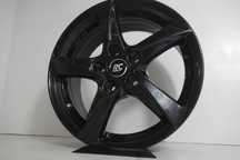 Alufelgi 16" 5x112 Audi A3 Q2 Skoda Superb Vw Beetle T-Roc Czarne 966