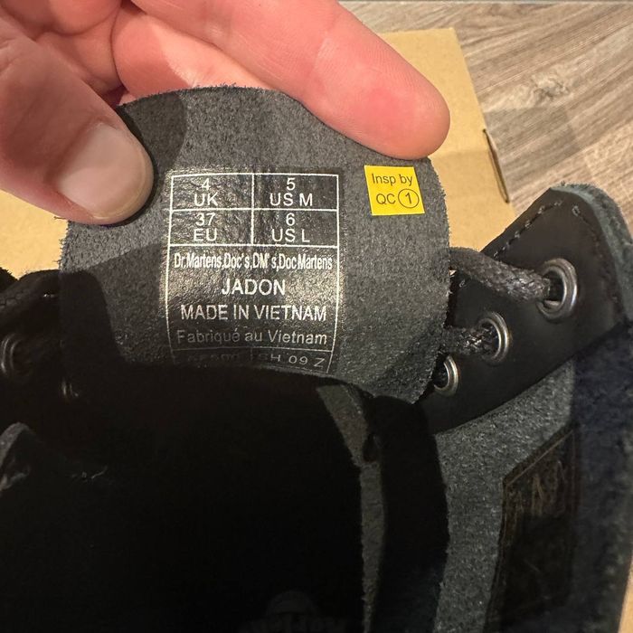 Dr. Martens Jadon Black Polished. Оригінал.