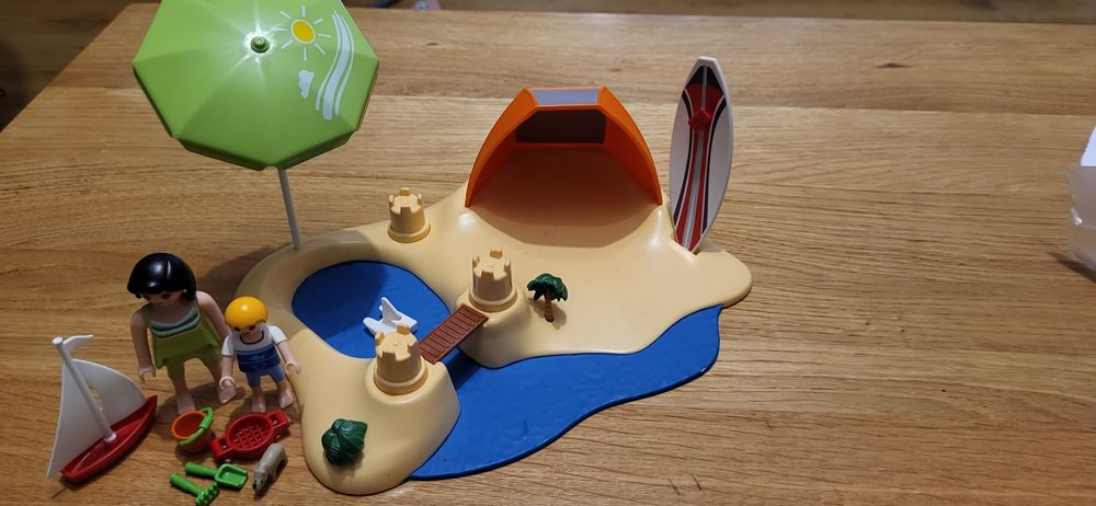 Plaża playmobil zabawka