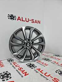 NOWE alufelgi RENAULT 17" 5x114,3 Laguna Talisman Megane - Grafit