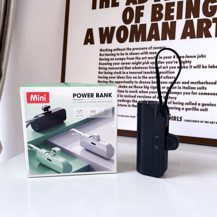 Mini powerbank usb C