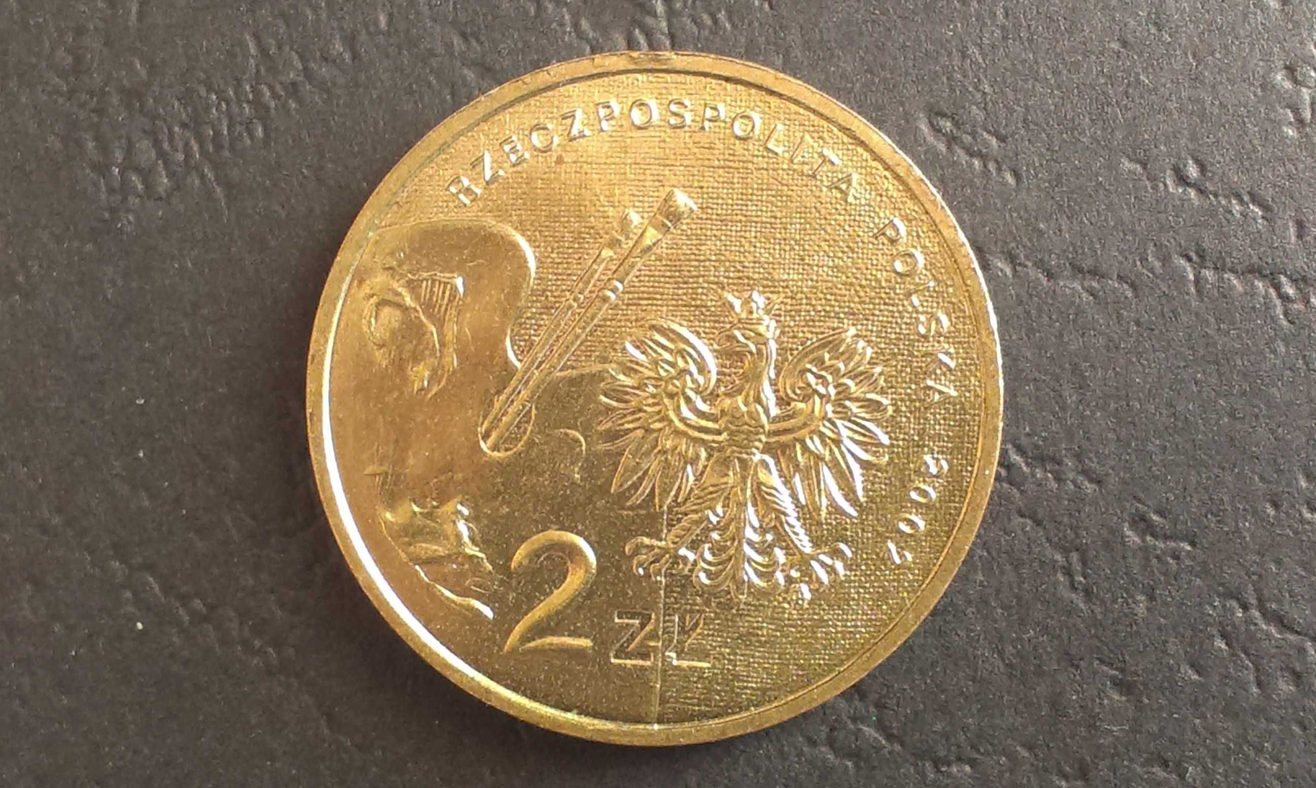 Moneta 2 złote 2002 rok Jan Matejko.