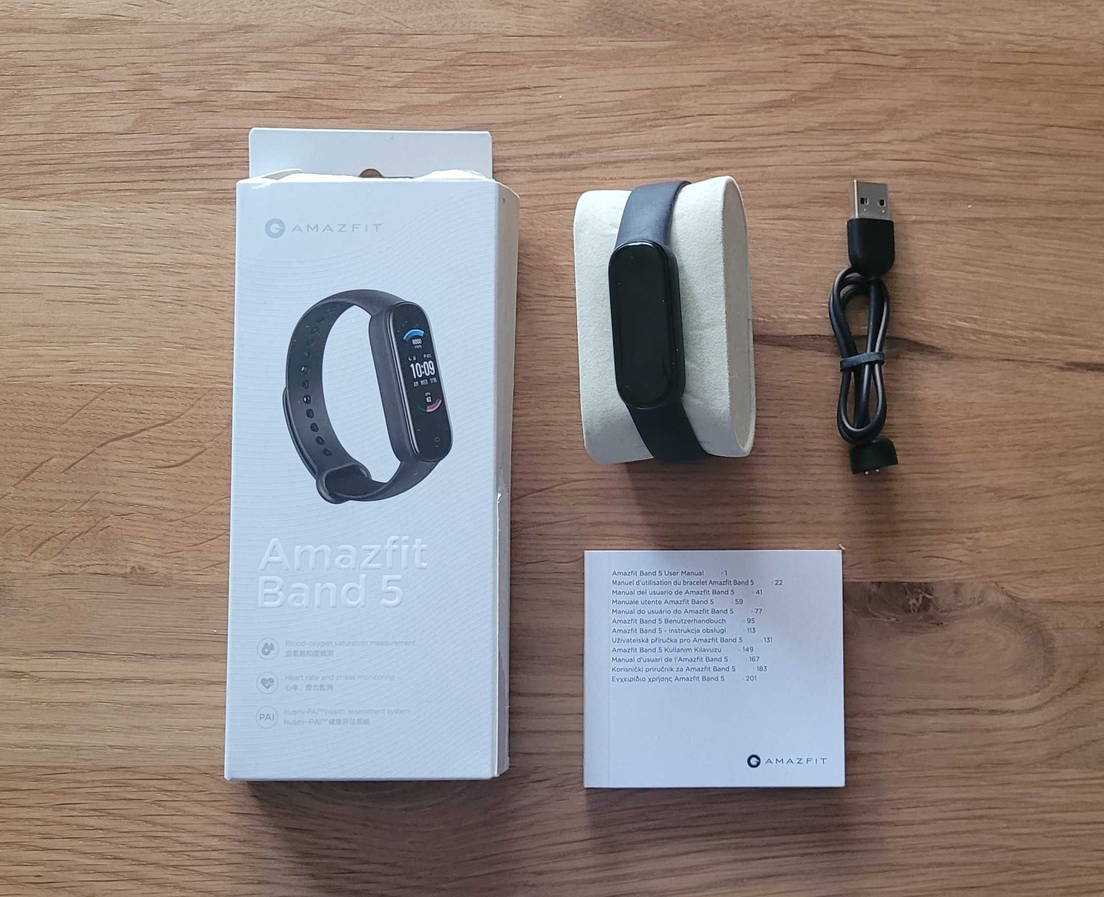 Opaska sportowa, smartband Amazfit Band 5