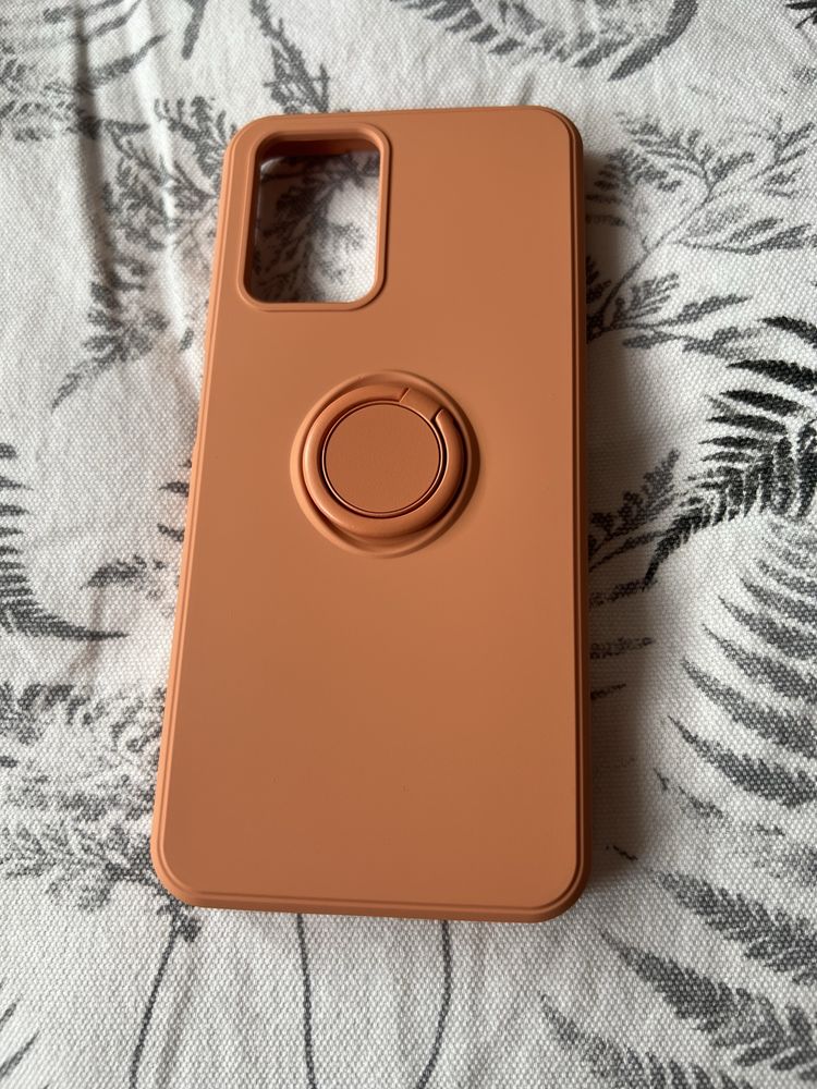 Etui Redmi 10 / pomarańczowe / z ringiem