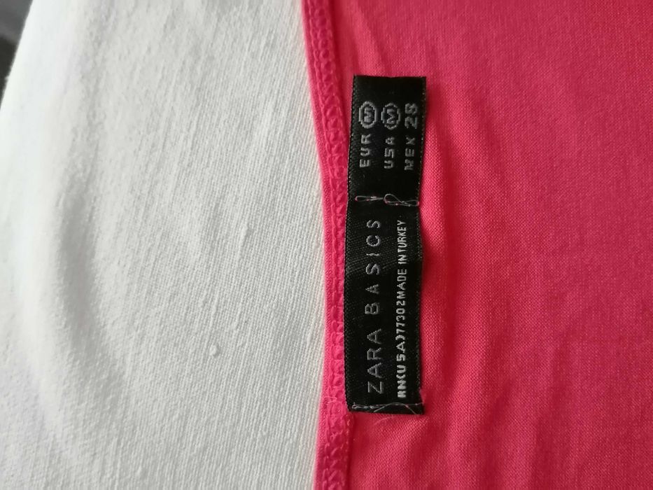 Top na cienkich ramiączkach Zara 38