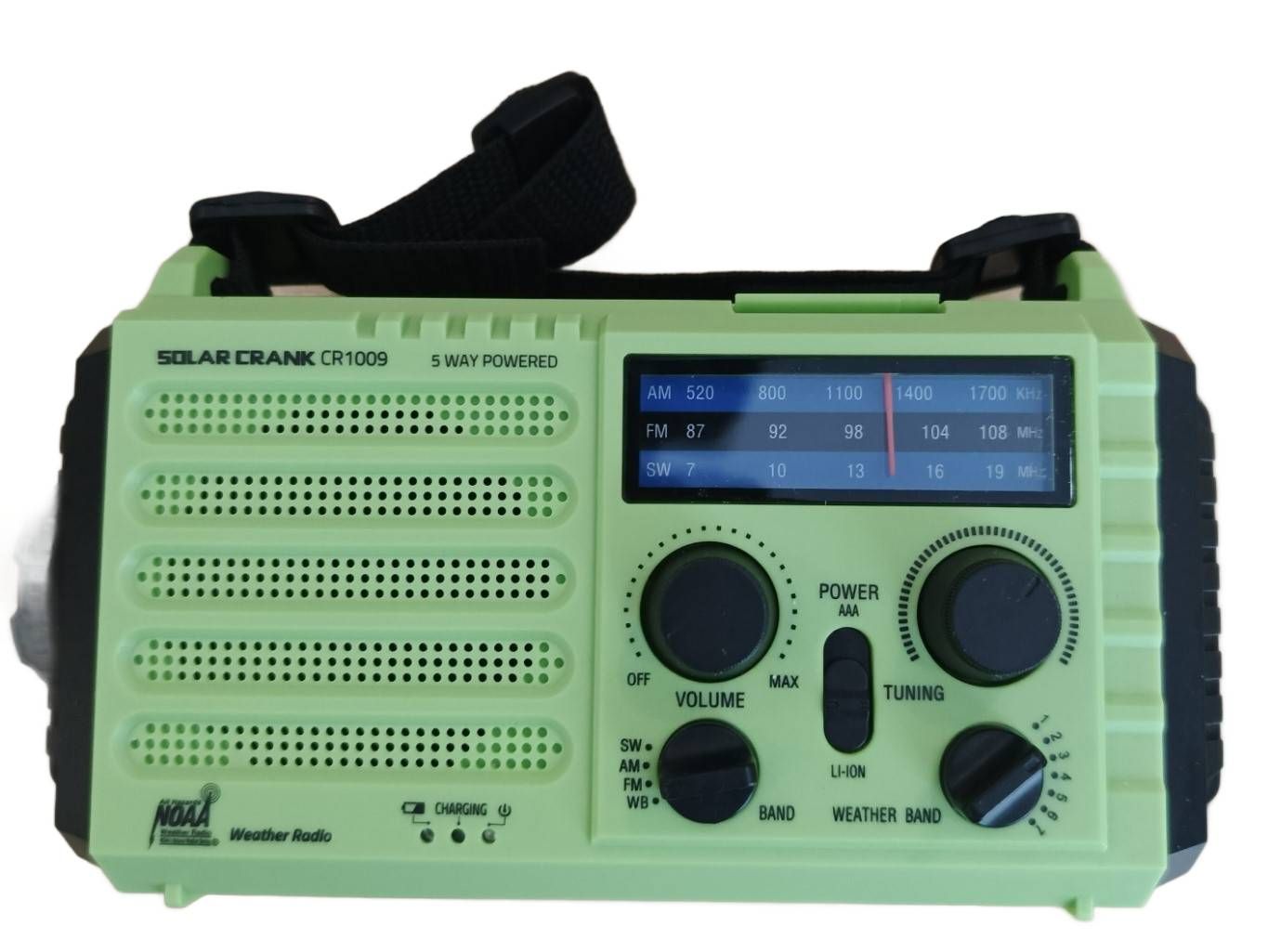 Radio Kempingowo-Budowlane , Radioodbiornik Awaryjny (Zielony)