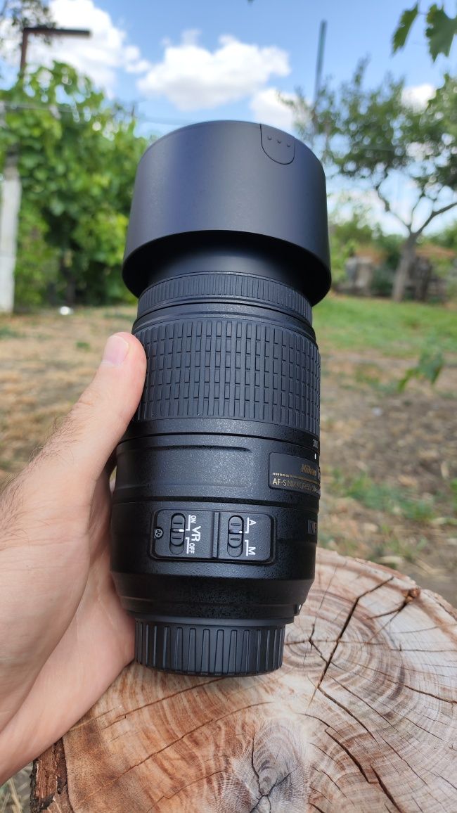 Объектив Nikkor 55-300 DX VR 1:4.5-5.6