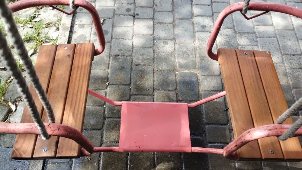 Huśtawka dwuosobowa dla dzieci Stryszawa Lachowice Tychy