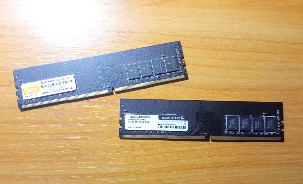 Модуль пам`яті DDR4 8GB(2x4GB)/2400 Team Group/Dato