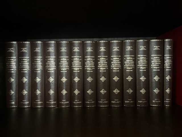 Grande Dicionário da Língua Portuguesa (com 13 volumes)
