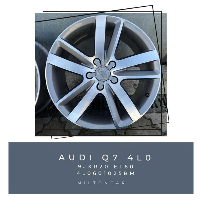 Диски 1шт. колеса Audi Q7 5x130 4L0 R20 4L0601025AJ