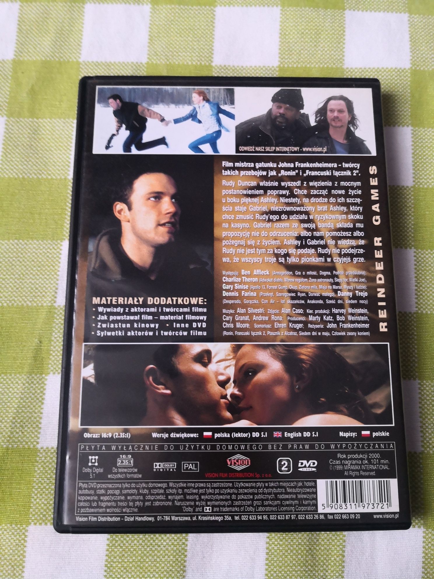 Uwikłany film DVD