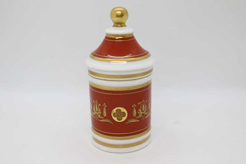 Frasco Tampa Alta 13,5 cm Coleção EMPIRE Vista Alegre 1947