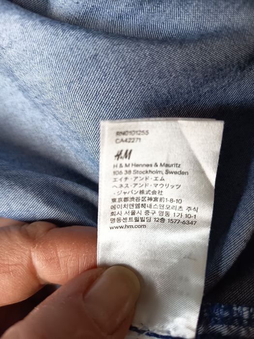 Koszula damska jeansowa