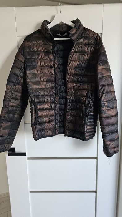 Kurtka męska wiatrówka moro puul&bear M