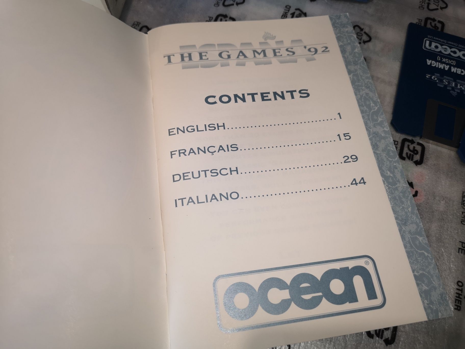 Espana 92 Games AMIGA gra Big box (kolekcjonerska) kioskzgrami
