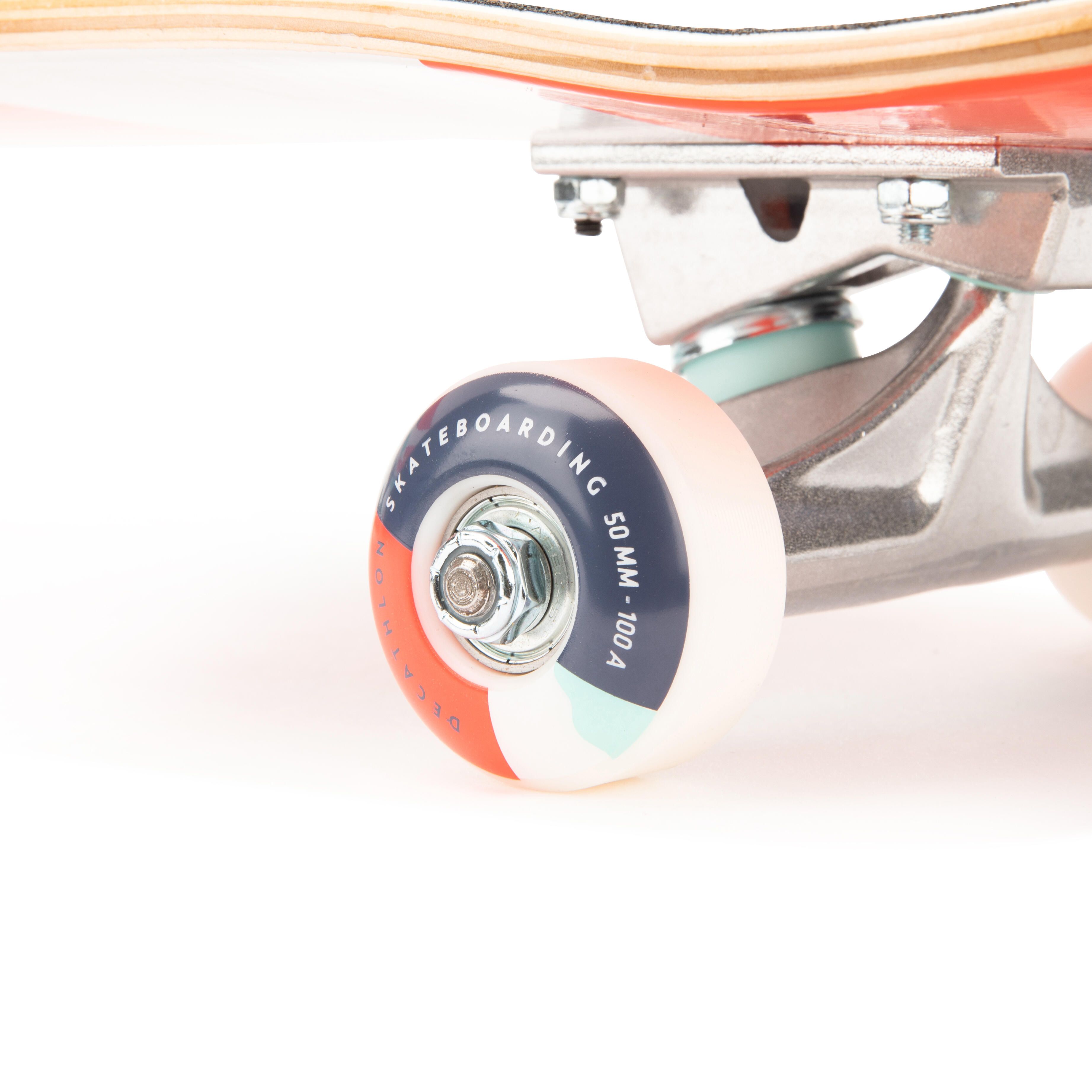 Skate criança 8-12 anos cp 100 mid Geometric tamanho 7,6"