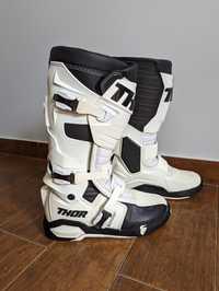 Botas THOR Radial branco/preto