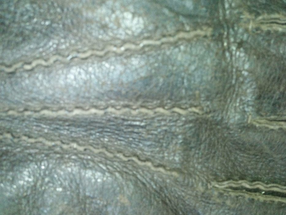 Перчатки мужские из оленьей кожи на натуральном козьем меху