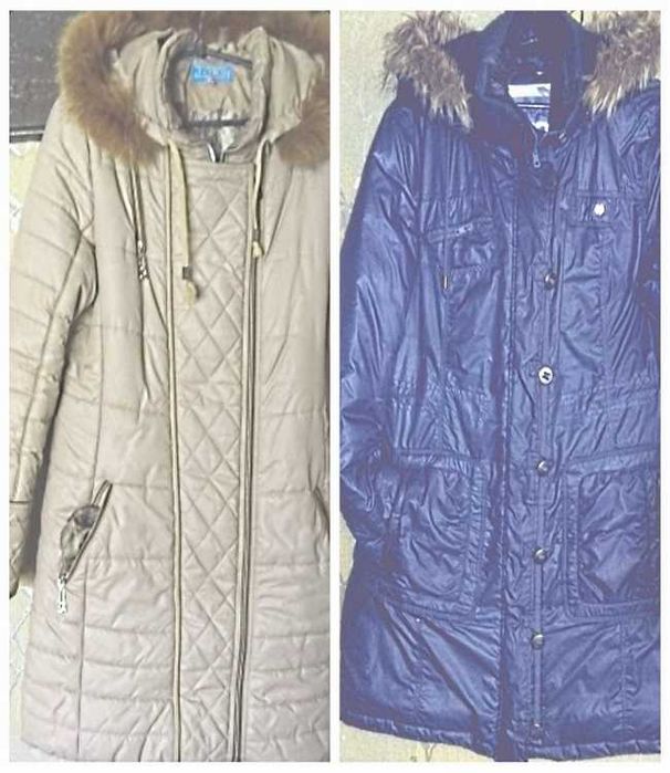 Отличные теплые пальто с капюшоном,XL/48-50