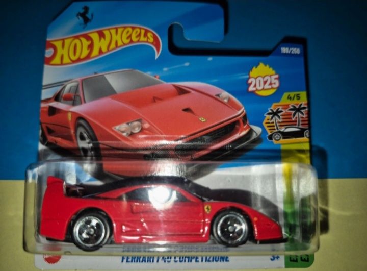 Ferrari f40 competizione hot wheels