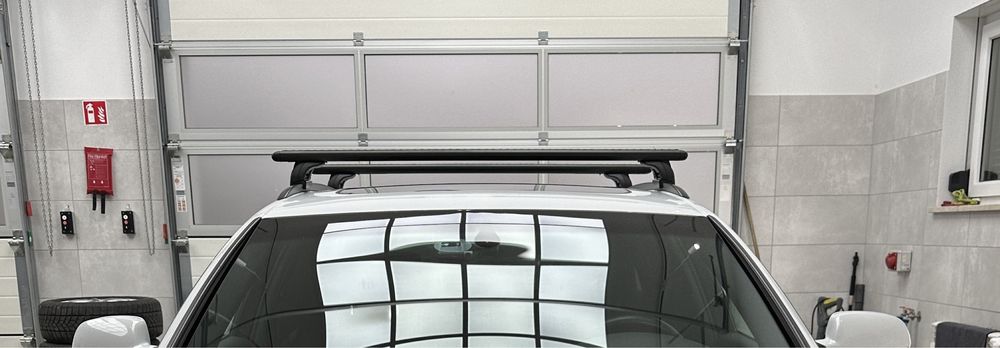 Thule Wingbar Evo Black Audi A4 RS4 Avant (B8; B9) 2008 do 2015; 2016