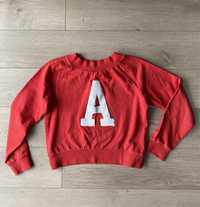 Krótka bluza czerwona 146-152