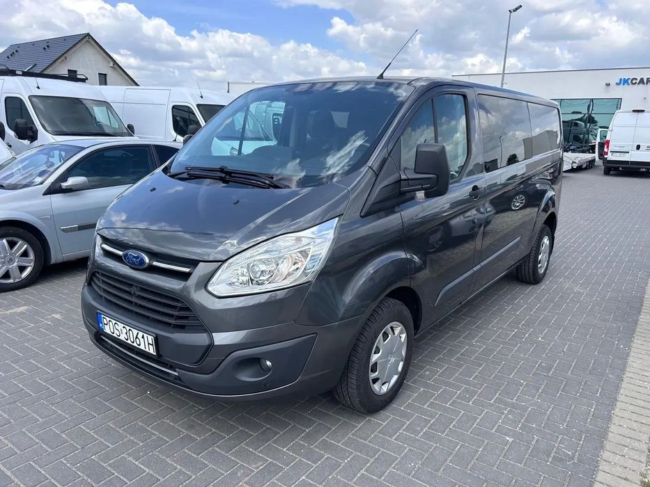 Ford Transit Custom  /Brygadówka-6osób/2017r/2.0TDCi-130KM/Salon Polska/F-ra VAT 23%