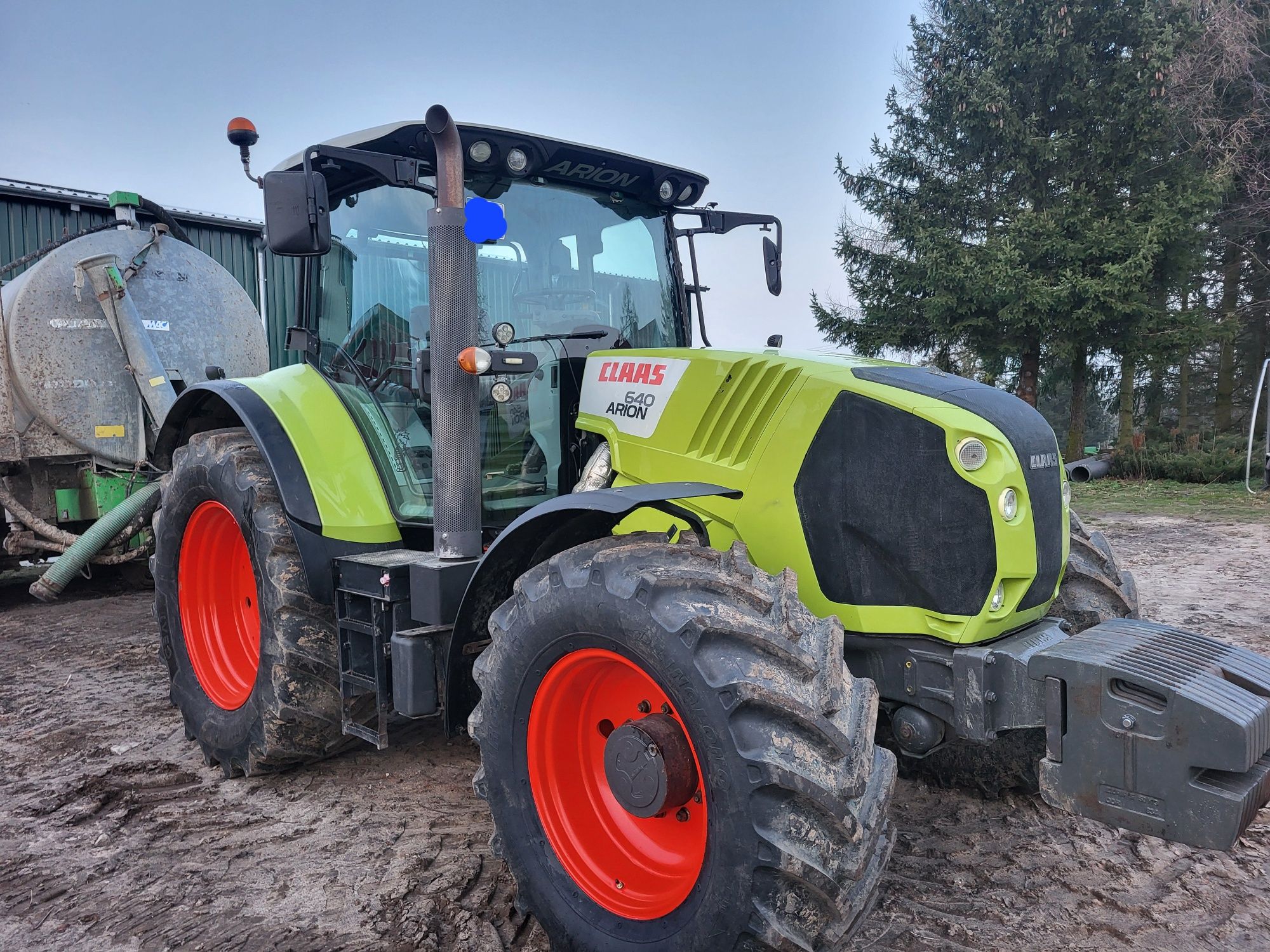 Claas arion 640 skrzynia 50 pneumatyka