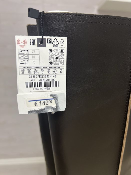 Сапоги ZARA Чоботи 38р