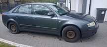 Audi A4 B6 2001, 2.0 Benzyna + gaz USZKODZONY