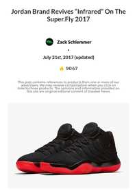 Air Jordan Super Fly 2017 45.5