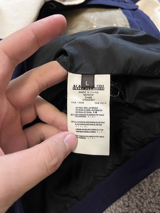 Куртка Napapijri x the north face gore tex