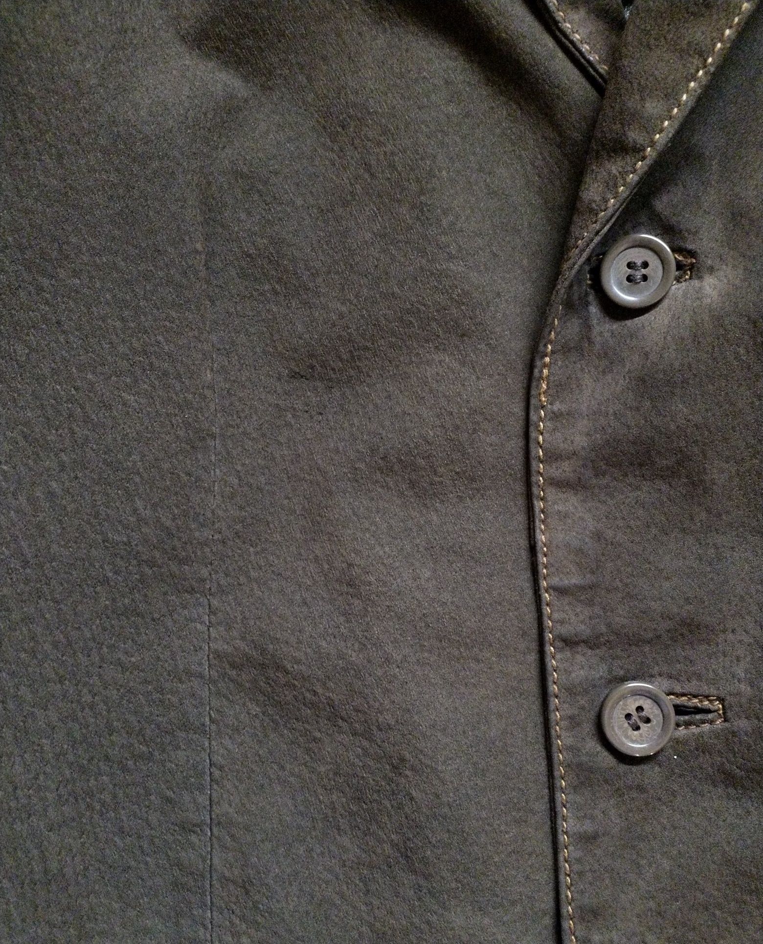 Куртка пиджак замшевая большого размера