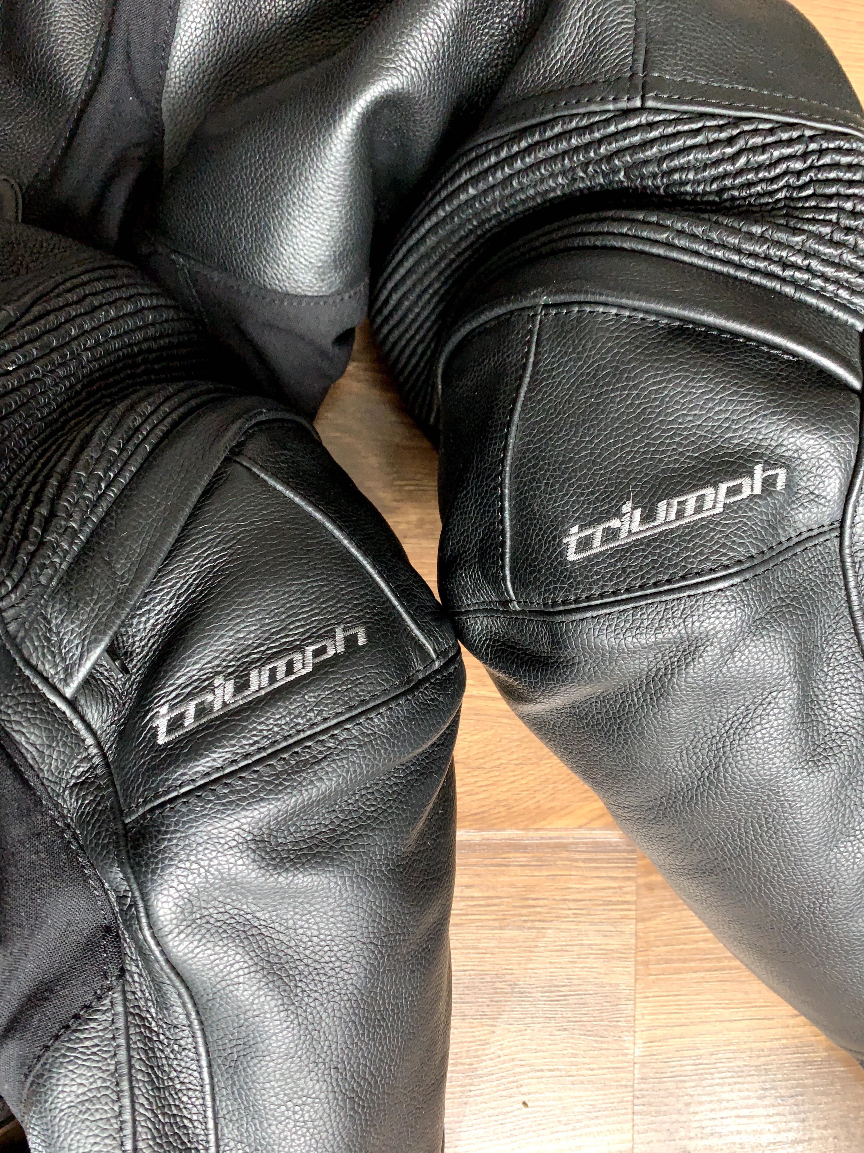 Triumph шкіряні мото штани 30/40