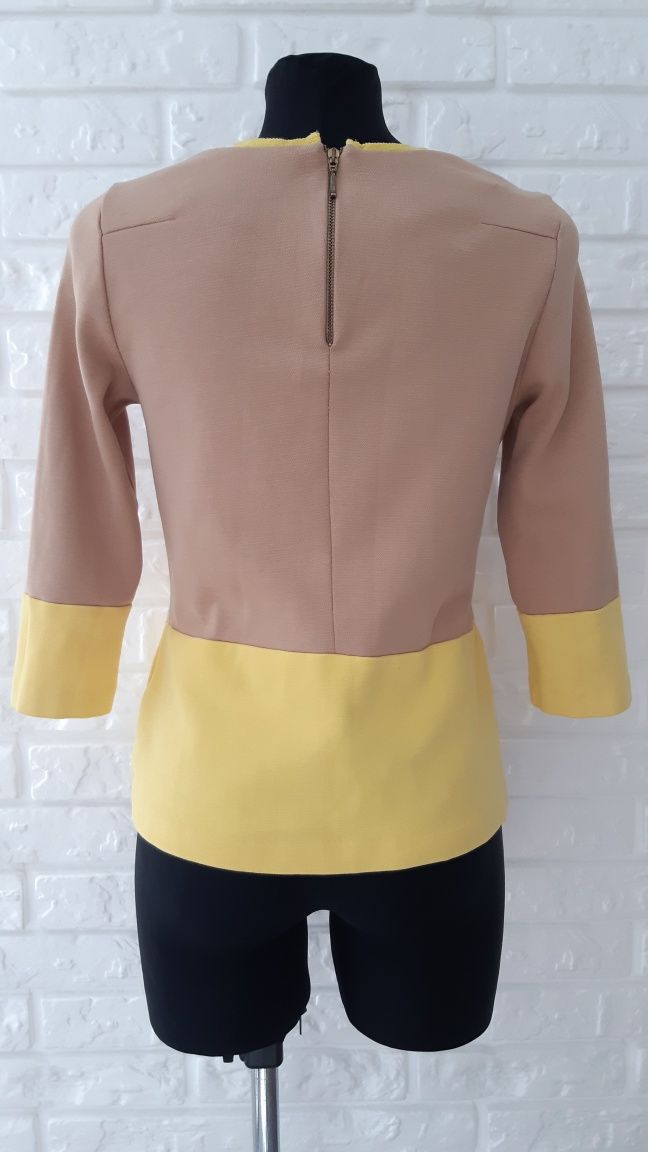 Massimo Dutti elegancka bluzka sweter rekawy 3/4