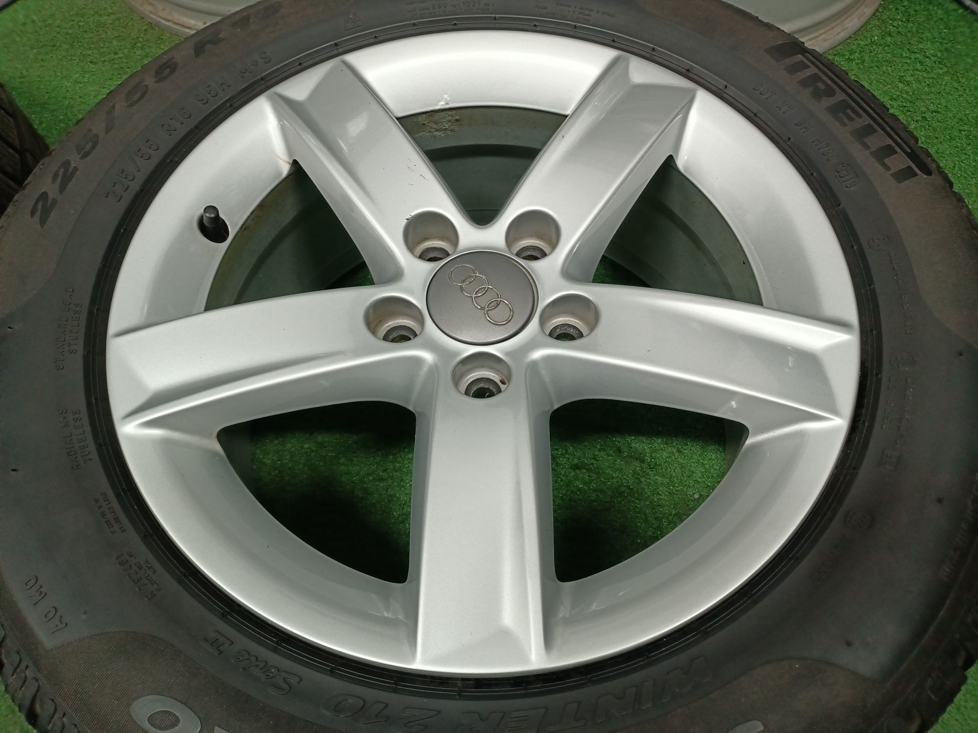 Koła 16" felgi 5x112 et46 opony 225/55/16 Audi a4 b8 a4 b7 a4 b6 a6 c6