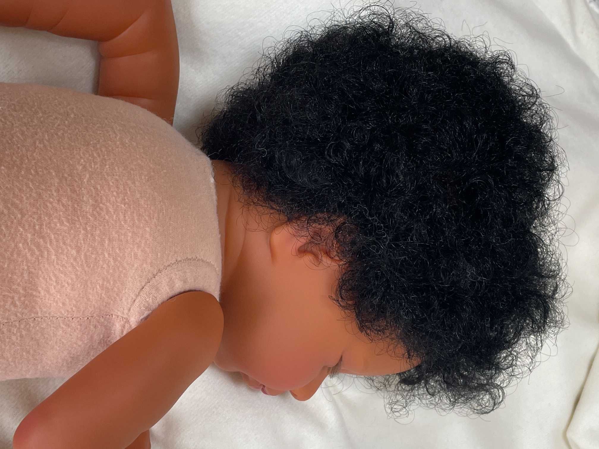Boneca bebé reborn realista e bonita 45cms 1Kg
