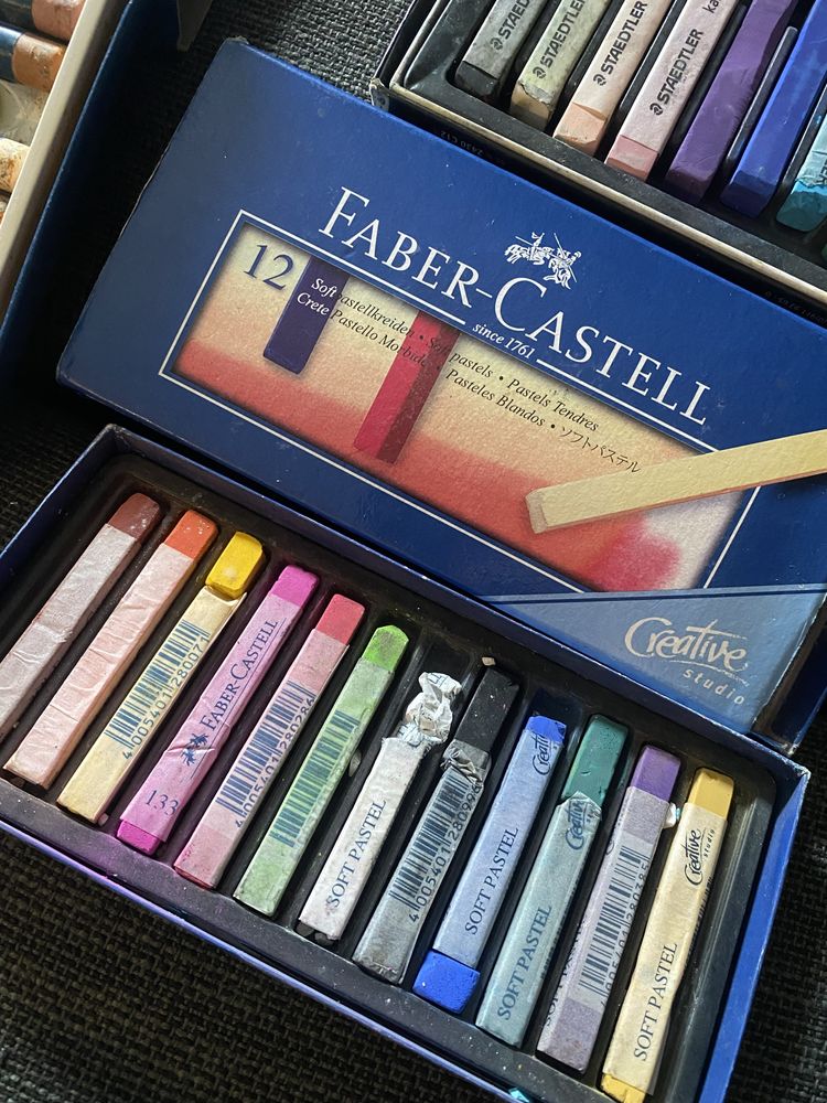 Faber castle pastel de oleo